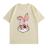 Pink Bunny Heavyweight Tee