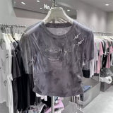 Butterfly Lock Crop Top – Cloud-Soft Cotton Essential