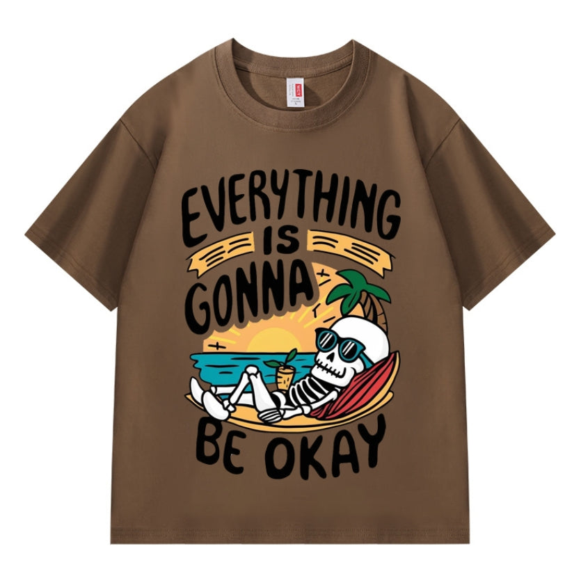 "Interesting Soul" Printed Heavyweight T-shirts