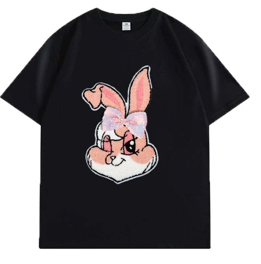 Pink Bunny Heavyweight Tee