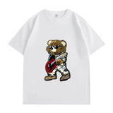 Rock Bear - Heavyweight 3D Pearl Embellished Tee