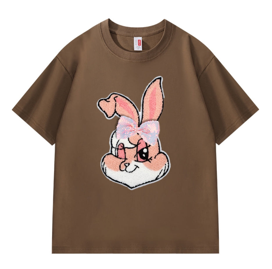 Pink Bunny Heavyweight Tee