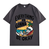 "Interesting Soul" Printed Heavyweight T-shirts