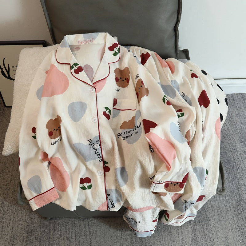 Cozy Pajama Shirt-Cartoon