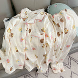 Cozy Pajama Shirt-Cartoon