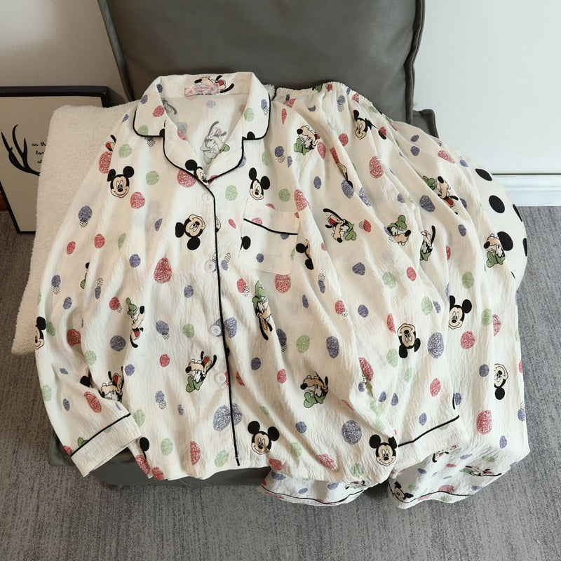 Cozy Pajama Shirt-Cartoon