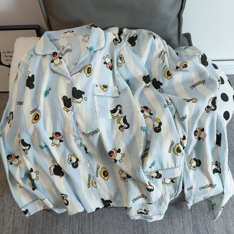 Cozy Pajama Shirt-Cartoon